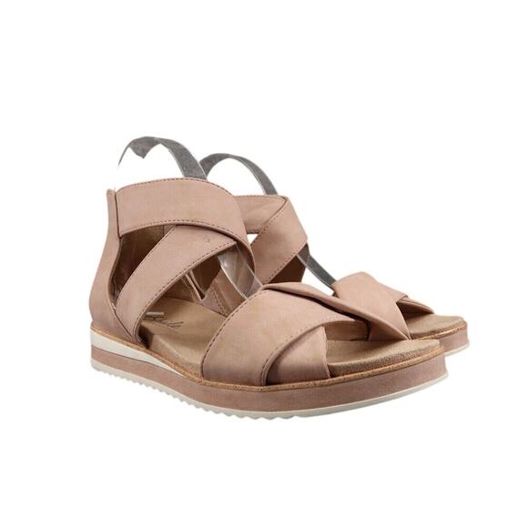 LifeStride Shoes Womens 7 Sandals Fashion Comfort Dressy Ankle Strap Zip Pink - Picture 1 of 15